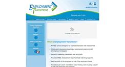 Desktop Screenshot of employment-transitions.com